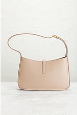 FWRD Renew Saint Laurent Le 5 A 7 Hobo Bag in Rosy Sand, view 3, click to view large image.