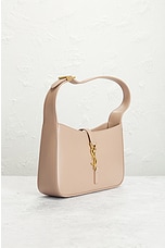 FWRD Renew Saint Laurent Le 5 A 7 Hobo Bag in Rosy Sand, view 4, click to view large image.
