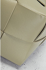 FWRD Renew Bottega Veneta Mini Bucket Crossbody Bag in Travertine & Gold, view 8, click to view large image.