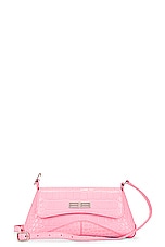 FWRD Renew Balenciaga Small XX Flap Bag in Sweet Pink, view 1, click to view large image.