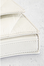 FWRD Renew Balenciaga Crush Wallet On Chain in Optic White, view 6, click to view large image.