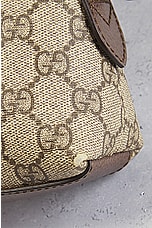 FWRD Renew Gucci Ophidia GG Shoulder Bag in Beige, view 7, click to view large image.