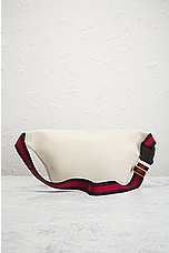 FWRD Renew Gucci Marmont Waist Bag in White, view 3, click to view large image.