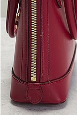 FWRD Renew Gucci Horsebit Leather Handbag in Burgundy, view 7, click to view large image.