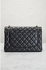 FWRD Renew Chanel Caviar Matelasse Flap Shoulder Bag in Black, view 3, click to view large image.
