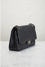 FWRD Renew Chanel Caviar Matelasse Flap Shoulder Bag in Black, view 4, click to view large image.
