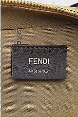 FWRD Renew Fendi O Lock Leather Camera Bag in Mustard, view 5, click to view large image.