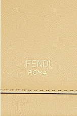 FWRD Renew Fendi O Lock Leather Camera Bag in Mustard, view 8, click to view large image.