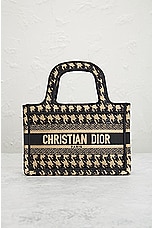 FWRD Renew Dior Canvas Book Tote Bag in Black, view 2, click to view large image.