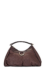 FWRD Renew Gucci Guccissima Handbag in Brown, view 1, click to view large image.