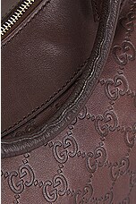 FWRD Renew Gucci Guccissima Handbag in Brown, view 8, click to view large image.