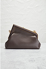 FWRD Renew Fendi First Shoulder Bag in Brown, view 3, click to view large image.