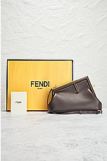 FWRD Renew Fendi First Shoulder Bag in Brown, view 7, click to view large image.