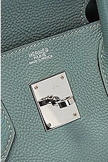 FWRD Renew Hermes Birkin 30 Handbag in Ciel, view 5, click to view large image.