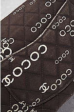 FWRD Renew Chanel Coco Quilted Chain Shoulder Bag in Black, view 10, click to view large image.