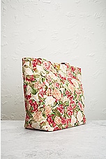 FWRD Renew Chanel Floral Tote Bag in Multi, view 4, click to view large image.