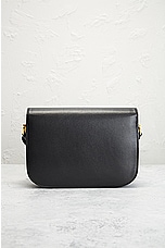 FWRD Renew Gucci Horsebit Shoulder Bag in Black, view 3, click to view large image.