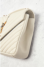 FWRD Renew Saint Laurent Medium College Chain Bag in Blanc Vintage, view 7, click to view large image.