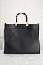 FWRD Renew Fendi Tote Bag in Black, view 3, click to view large image.