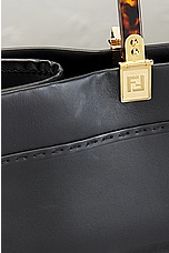 FWRD Renew Fendi Tote Bag in Black, view 5, click to view large image.