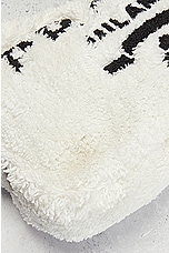 FWRD Renew Prada Sherpa Shoulder Bag in White, view 5, click to view large image.