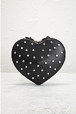 FWRD Renew ALA&iuml;A Le Coeur Bag in Noir, view 3, click to view large image.
