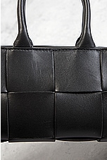 FWRD Renew Bottega Veneta Mini East West Arco Tote Bag in Black & Gold, view 5, click to view large image.