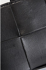 FWRD Renew Bottega Veneta Mini East West Arco Tote Bag in Black & Gold, view 6, click to view large image.