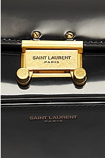 FWRD Renew Saint Laurent New Box Shoulder Bag in Nero, view 5, click to view large image.