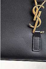 FWRD Renew Saint Laurent New Box Shoulder Bag in Nero, view 9, click to view large image.