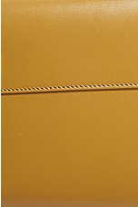 FWRD Renew Saint Laurent Mini Manhattan Crossbody Bag in Tabac Brown, view 6, click to view large image.