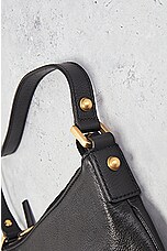 FWRD Renew Gucci Blondie Leather Shoulder Bag in Black, view 7, click to view large image.
