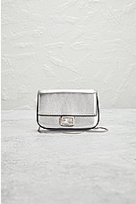 FWRD Renew Fendi Nano Chain Shoulder Bag in Silver, view 2, click to view large image.