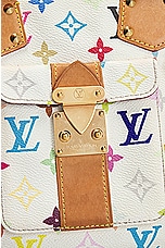 FWRD Renew Louis Vuitton Speedy 30 Handbag in Multi White, view 5, click to view large image.