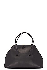 FWRD Renew The Row Devon Top Handle Bag in Black, view 1, click to view large image.
