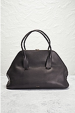 FWRD Renew The Row Devon Top Handle Bag in Black, view 3, click to view large image.