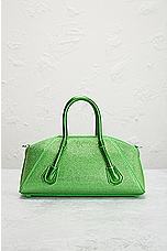 FWRD Renew Givenchy Mini Antigona Stretch Bag in Absynthe Green, view 3, click to view large image.