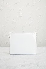 FWRD Renew Saint Laurent Small Le Anne-marie Shoulder Bag in White Powder, view 3, click to view large image.