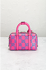FWRD Renew Gucci GG 2 Way Handbag in Pink, view 3, click to view large image.