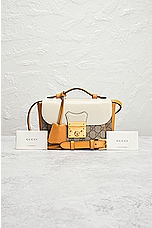 FWRD Renew Gucci GG 2 Way Shoulder Bag in Beige, view 10, click to view large image.