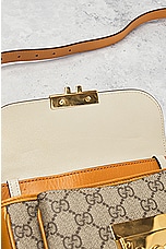 FWRD Renew Gucci GG 2 Way Shoulder Bag in Beige, view 7, click to view large image.