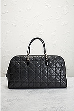 FWRD Renew Dior Cannage Malice Handbag in Black, view 2, click to view large image.