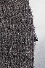 FWRD Renew Fendi Wool Shoulder Bag in Black & White, view 6, click to view large image.