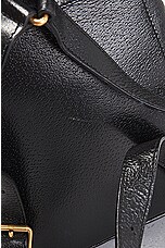 FWRD Renew Gucci Bamboo Turnlock Leather Backpack in Black, view 5, click to view large image.