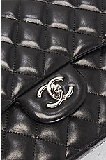 FWRD Renew Chanel Matelasse 30 Lambskin Flap Shoulder Bag in Black, view 5, click to view large image.