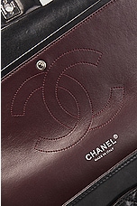 FWRD Renew Chanel Matelasse 30 Lambskin Flap Shoulder Bag in Black, view 6, click to view large image.