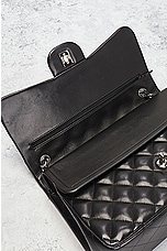 FWRD Renew Chanel Matelasse 30 Lambskin Flap Shoulder Bag in Black, view 7, click to view large image.