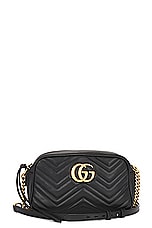 FWRD Renew Gucci Quilted Shoulder Bag in Black, view 1, click to view large image.