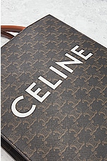 FWRD Renew Celine 2 Way Tote Bag in Brown, view 5, click to view large image.