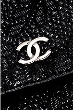 FWRD Renew Chanel Coco Mark Wallet On Chain Bag in Black, view 5, click to view large image.